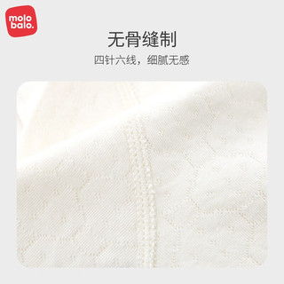 麦拉贝拉（MOLO BALO）新生儿衣服婴儿蝴蝶哈衣春夏秋冬纯棉护肚连体衣宝宝装四季可穿 蓝色（小熊） 52cm