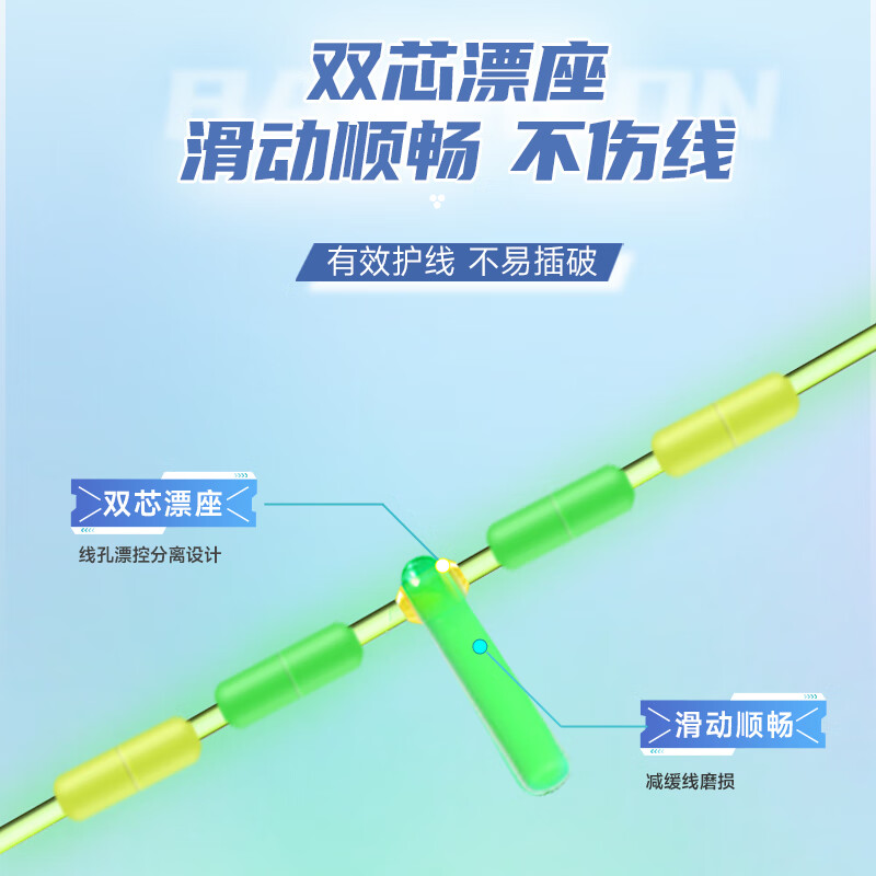 宝飞龙擒王线组防磨手工成品鱼线主线耐磨防缠绕线组套装 2.7m 3盒 0.6号