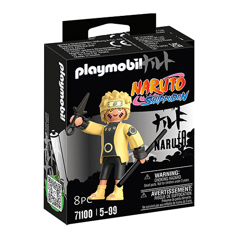 摩比世界 playmobil 火影忍者 疾风伝 漩涡鸣人 玩具手办（包装清单：疾风伝 漩涡鸣人）