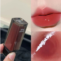 HERORANGE秋冬色唇泥丝绒哑光唇釉口红平价套装 氤氲冰夜镜面唇釉01#纯甜西柚