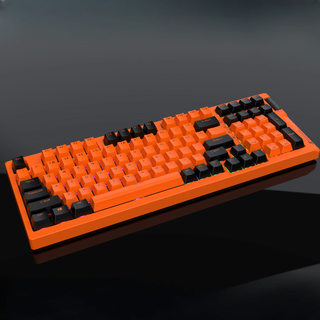 磁动力 ZGK98 光轴 RGB背光 橙黑 99键机械键盘
