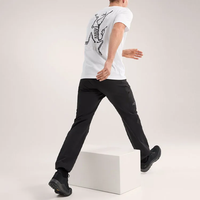 始祖鸟(ARC'TERYX)MULTI BIRD SS 男款运动户外后背大鸟LOGO短袖T恤衫d 白色 XL