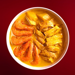 大董鲜虾咖喱鸡加热即食预制菜半成品方便速食快手菜门店同款