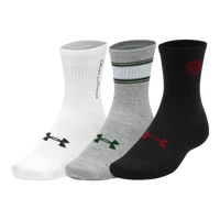 安德玛（UNDERAROUR）春夏Essential女子运动休闲中筒袜-3双装1382942