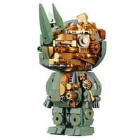 JAKI 佳奇 国博衍艺系列 EK032 犀牛尊青铜机甲