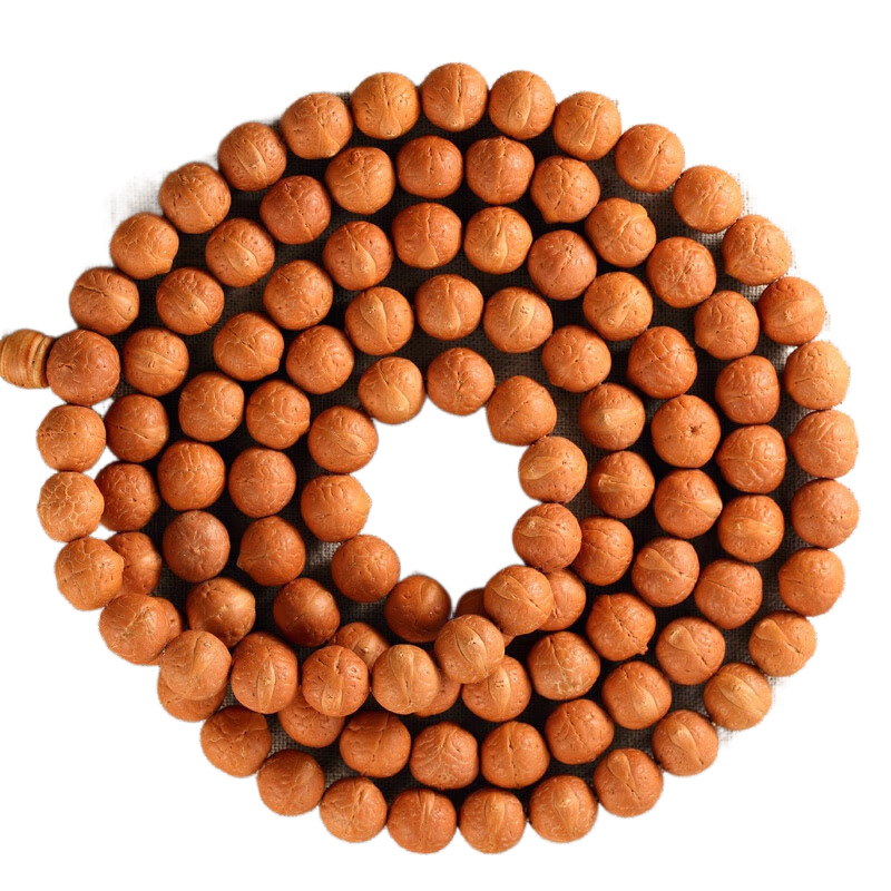 淘吻 尼泊尔凤眼菩提手串108颗佛珠 菩提子原籽手持手链 14mm108颗凤眼