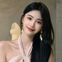 长款羽毛耳环女士海边度假绝美耳坠设计感小众复古耳钩民族风耳饰