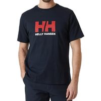 哈雷汉森Helly Hansen 男式 运动T恤 hh标志T恤 2.0 圆领 短袖 标准版型 597 Navy Small