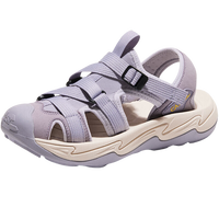 骆驼（CAMEL）夏季户外包头凉鞋男女溯溪涉水速干沙滩鞋子F24B162050M