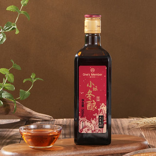 One's Member 小坛冬酿黄酒 六年陈酿 清爽型半干黄酒 500ml 可冷藏调饮 500mL 单瓶装