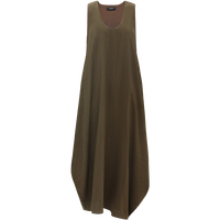 COCOBELLA设计感花苞无袖连衣裙不规则裙摆纸片人背心裙FR7058