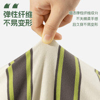 贵人鸟童装男童夏季套装男女孩夏日出游百搭条纹短袖速干短裤两件套夏装 黄橙蓝/G绿鸟K-黑/G贵人鸟白 130