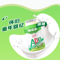 优乐多 益生菌 乳酸菌饮料  AD钙 100g*24瓶