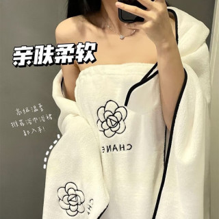 WCZ北株浴巾新款ins风浴巾女家用洗澡浴裙三件套可穿可裹大毛 【毛巾+浴巾】