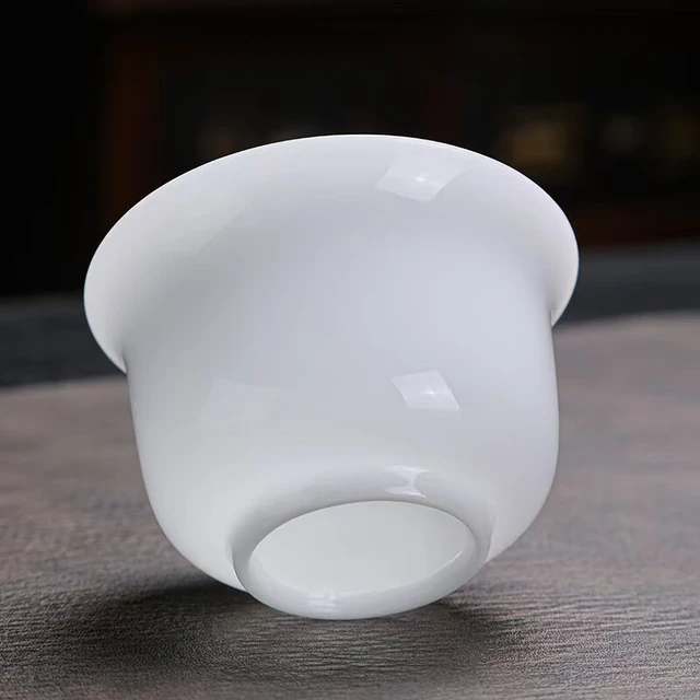 梵陶阁德化白瓷冰种玉瓷旅行茶具一壶二杯户外车载便携陶瓷功夫茶杯套装
