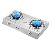 雅乐思 Rnice 燃气灶 XS2024T 双头台式灶 4.2KW 带熄火保护 液化气