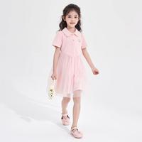 限尺码：笛莎 女童春秋连衣裙儿童春秋装公主裙