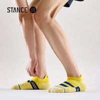 STANCE跑步袜248踝袜船袜专业袜子男女吸汗缓震不掉跟短袜 阳光黄A248A22CTB-YEL S（35-37）
