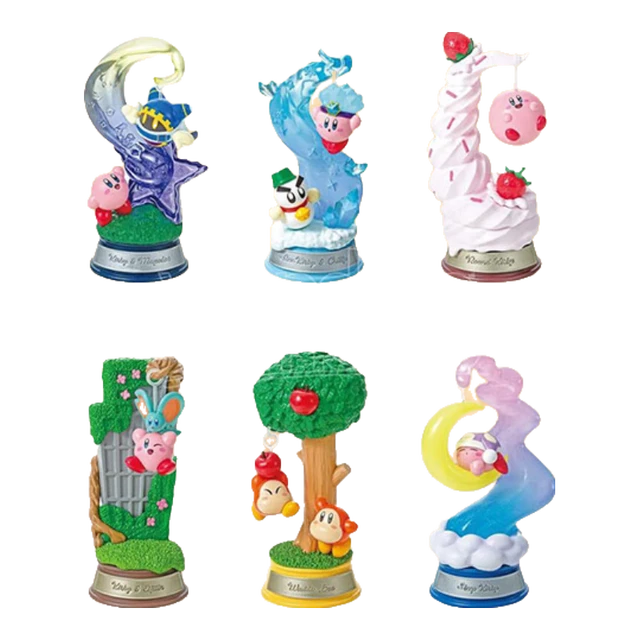 RE-MENT星之卡比梦境秋千盲盒 微缩模型摆件手办玩具生日礼物送儿童礼物