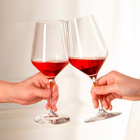 Stolzle白葡萄酒杯水晶红酒杯家用雷司令高脚玻璃杯轻奢