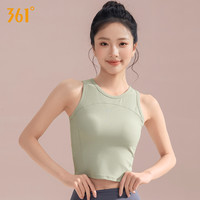 361°361运动背心带胸垫女外穿普拉提瑜伽服上衣运动瑜伽背心