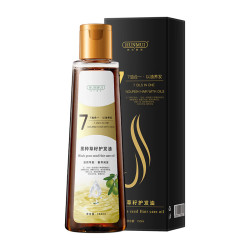 韩伦美羽 黑种草籽护发油 150ml*1瓶