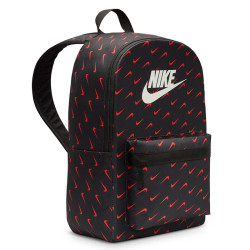 NIKE 男女双肩包背包 电脑包旅行包书包 HF6995-010 黑红钩