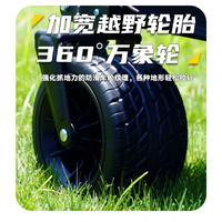 探险者露营车折叠推车户外聚拢型露营车营地车野餐车露营装备摆摊买菜 200L 石墨黑飞机轮+升级桌椅套餐