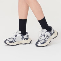 MLB官方男女情侣运动休闲厚底增高时尚网面老爹鞋25春夏新款3ASHW075