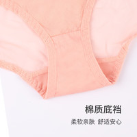 夏娃秘语内裤女纯棉档里布轻薄透气舒适亲肤中腰性感蕾丝女士三角内裤 蓝色 （E048） 1条 L