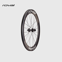 SPECIALIZED闪电 ROVAL RAPIDE CLX II 碳纤维碟刹公路自行车气动破风轮组 白色后轮