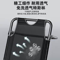 折叠躺椅办公室午休午睡床单人懒人趟睡椅多功能家用休闲阳台椅子