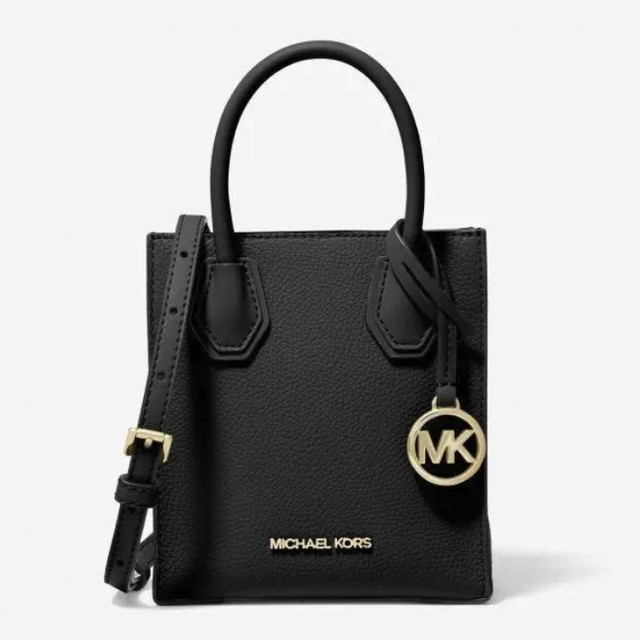 限新用户：MICHAEL KORS 迈克·科尔斯 MERCER系列 超小号鹅卵石皮革琴谱包 手提包