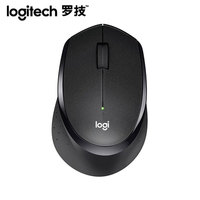 罗技 logitech M330 2.4G无线鼠标 1000DPI 黑色