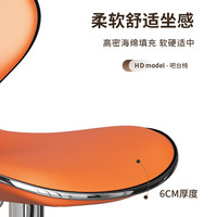 吧台椅家用可升降高脚凳吧台凳现代简约酒吧椅收银前台靠背吧凳子