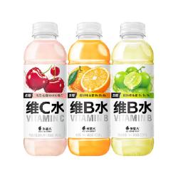 alienergy 猫超臻选维生素水组合外星人维C水+维B水青提+柑橘500ml*18瓶