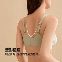 猫人冰气垫杯夏季薄款无痕内衣女大胸显小胸聚拢文胸 【气垫pro版】黑色 XL