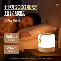 Royalstar荣事达床头小夜灯卧室睡眠灯婴儿喂奶护眼灯充电儿童台灯 基础款3000毫安