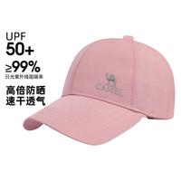 骆驼 CAMEL户外运动棒球帽男女款透气遮阳运动帽太阳帽遮脸防晒帽子