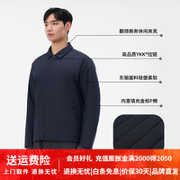 伯希和(Pelliot)Primaloft金标P棉夹克男冬新款外套户外商务保暖棉服冲锋衣内胆 漫暮黑 | 60G金标P棉 XL