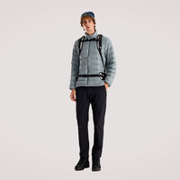 奥索卡OZARK亚丁轻薄立领羽绒服男 秋冬保暖舒适外套156602 浅蓝/灰156602-208 170