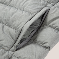 奥索卡OZARK亚丁轻薄立领羽绒服男 秋冬保暖舒适外套156602 黑156602-301 175