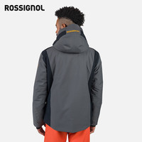 ROSSIGNOL24/25金鸡双板滑雪服男VELIKA系列专业保暖防风疏水滑雪服 灰色 XL