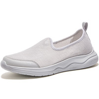 骆驼（CAMEL）户外休闲鞋2025春季透气网鞋时尚青春复古百搭舒适男女鞋3059M 38 沙粒灰/芯片灰，男