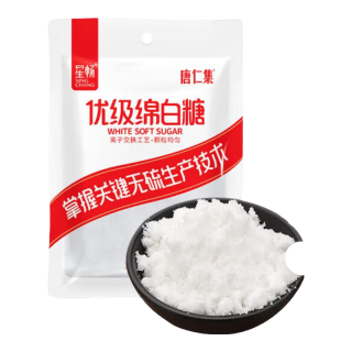 唐仁集优级绵白糖厨房调味品烹饪冲饮烘焙原料凉拌甜食提鲜家用小包 【无硫绵白糖】*1