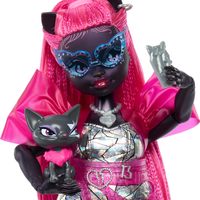 怪兽 MONSTER High 精灵黑猫凯蒂手办玩偶娃娃 含宠物猫护身符等配件