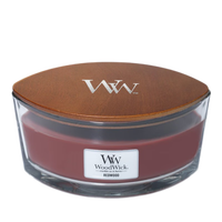 WOODWICK美国原装进口治愈白噪音壁炉蜡烛香薰送礼卧室香薰 温润木香-红衫木 无盒