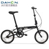 DAHON 大行 YUKI 折叠自行车 KT610 消光黑 16英寸 单速