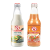 哇米诺 VAMINO 2瓶泰国豆奶饮料玻璃瓶 泰式奶茶+谷物各1瓶