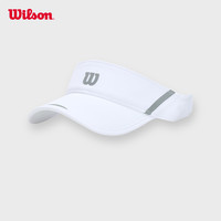 Wilson 男女中性网球帽可调节运动时尚休闲潮流空顶帽